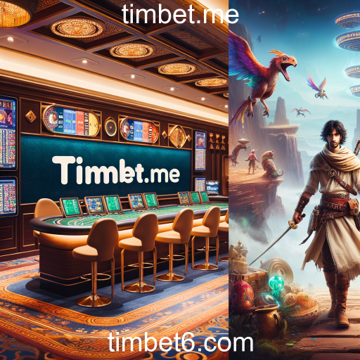 Mergulhe no Mundo dos Jogos de Fantasia em Timbet.me