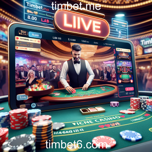 Explorando a Categoria 'Ao Vivo' no TimBet.me: Uma Experiência de Jogo Inigualável